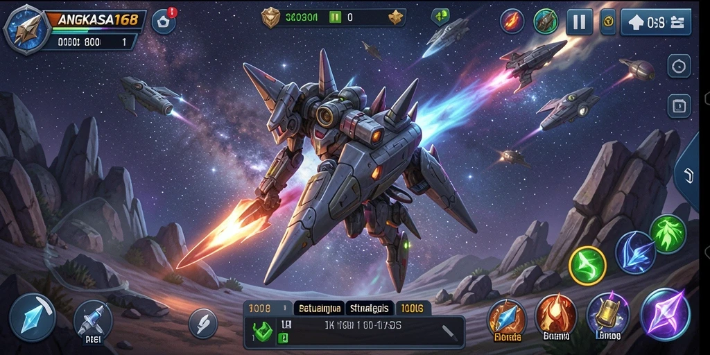 Tampilan gameplay seru ANGKASA168 yang memikat.