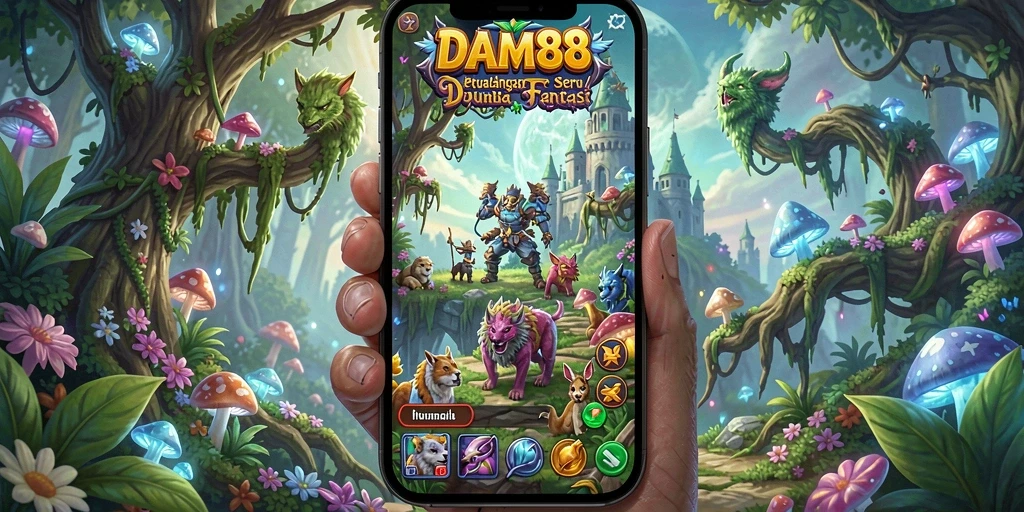 Tampilan gameplay <strong>DAM88</strong> yang menakjubkan dalam petualangan seru.