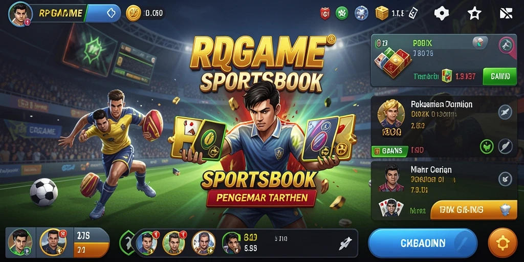 Tampilan gameplay RPGAME yang mendebarkan dan interaktif.