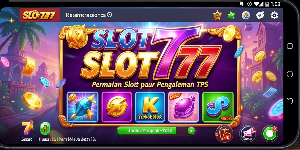 Tampilan gameplay SLOT777 yang seru dan mengasyikkan.